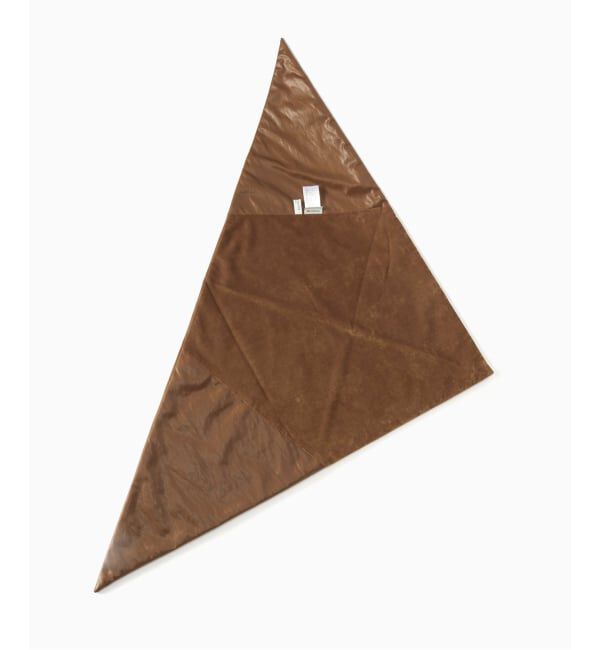 EDIFICE「KIJIMA TAKAYUKI (キジマタカユキ)  LEATHER LIKE TAFFETA PAD」|マフラー|