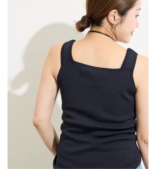 JOURNAL STANDARD「《追加3》スクエアネックニットタンク」|タンクトップ|