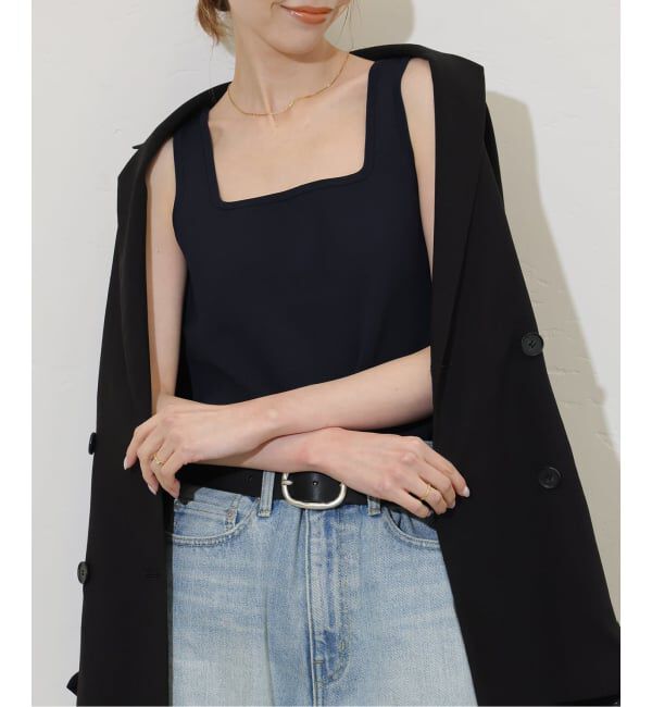 JOURNAL STANDARD「《追加3》スクエアネックニットタンク」|タンクトップ|