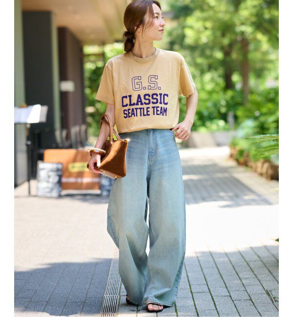 JOURNAL STANDARD relume「《追加》別注【GULFCOAST SPORTSWEAR】ロゴTシャツ」|Tシャツ・カットソー|