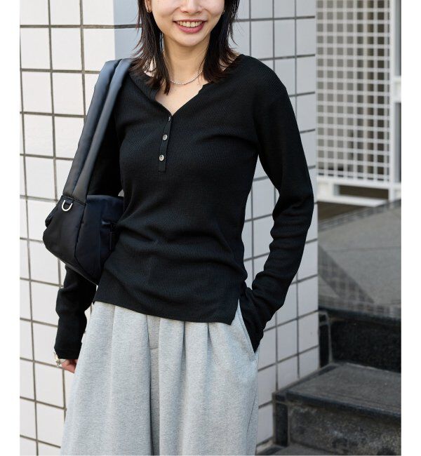 JOURNAL STANDARD「ウォッシャブル WPEヘンリープルオーバー」|ニット・セーター|