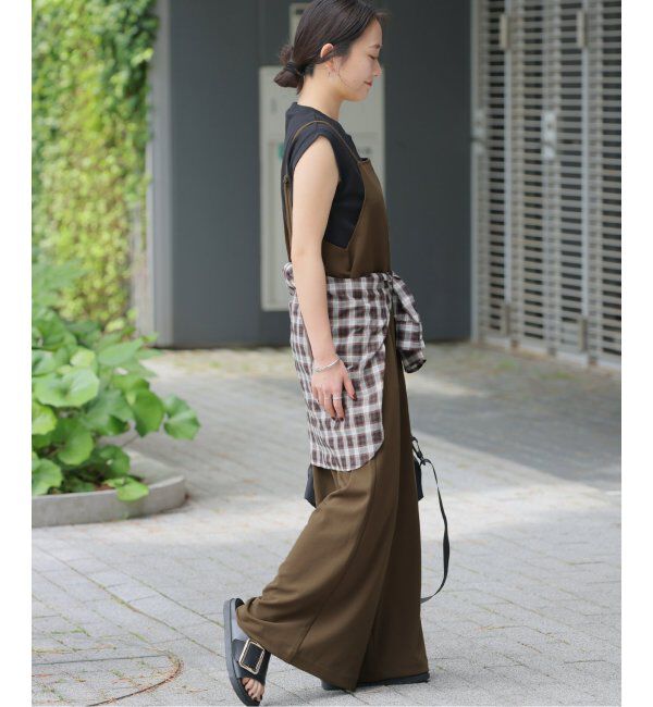 JOURNAL STANDARD relume「ウォッシャブルストレッチキャミサロペット」|オールインワン|