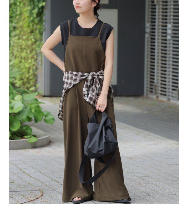 JOURNAL STANDARD relume「ウォッシャブルストレッチキャミサロペット」|オールインワン|