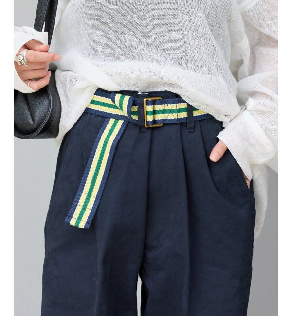 JOURNAL STANDARD「【BURK / バーク】ベルトツキチノパンツ」|チノ|