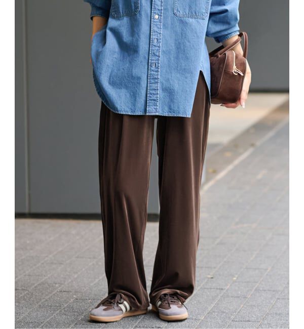JOURNAL STANDARD relume「ベロアコードライントラックパンツ」|その他|
