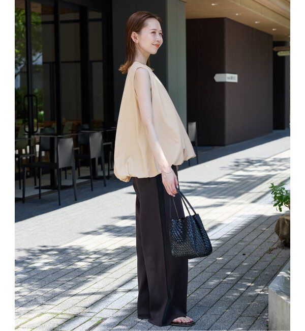 JOURNAL STANDARD「バルーンヘムノースリーブブラウス」|シャツ・ブラウス|