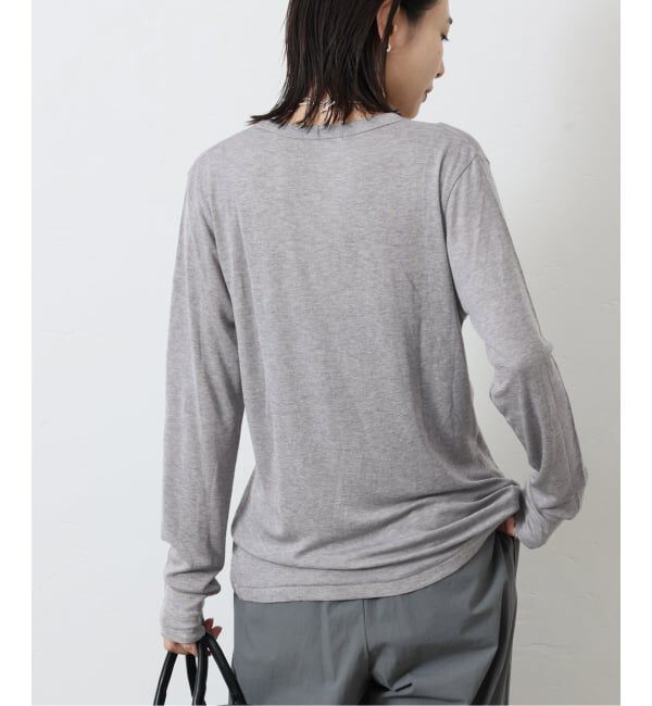 JOURNAL STANDARD「ウールMIX シアークルーネックカーディガン」|カーディガン|