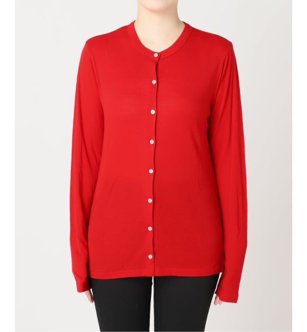 JOURNAL STANDARD「ウールMIX シアークルーネックカーディガン」|カーディガン|