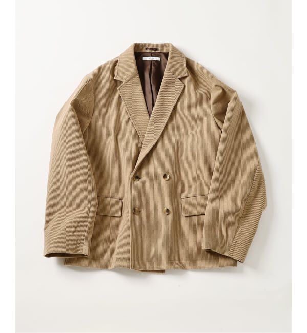 JOURNAL STANDARD relume「TECH &rdquo;SOLOTEX(R)&rdquo; コーデュロイ ウォッシャブル ダブルジャケット」|その他|ベージュ B