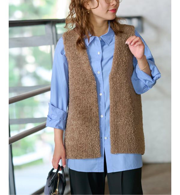 JOURNAL STANDARD relume「ボアニットベスト」|ベスト・ジレ|