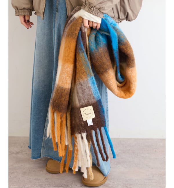 JOURNAL STANDARD relume「【THE BAGMATI/バグマティ】 チェックマフラー」|マフラー|