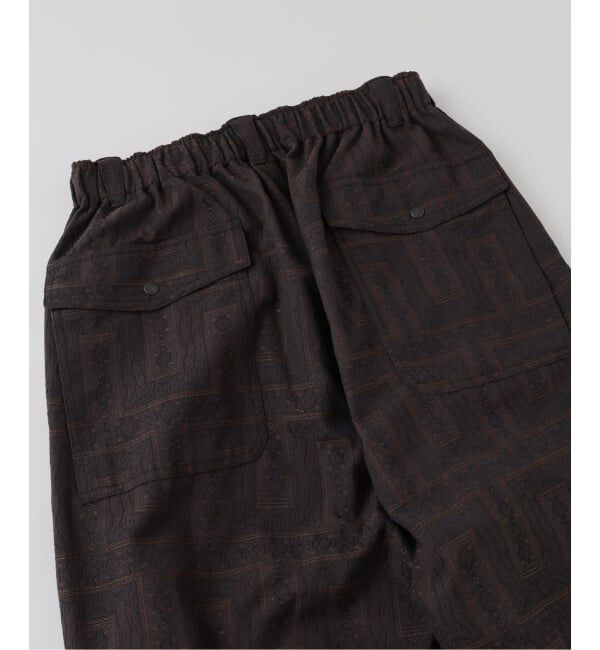 J.S.Homestead「《予約》J.S.Homestead / キリム柄 ジャガード エア クルー パンツ」|スラックス|