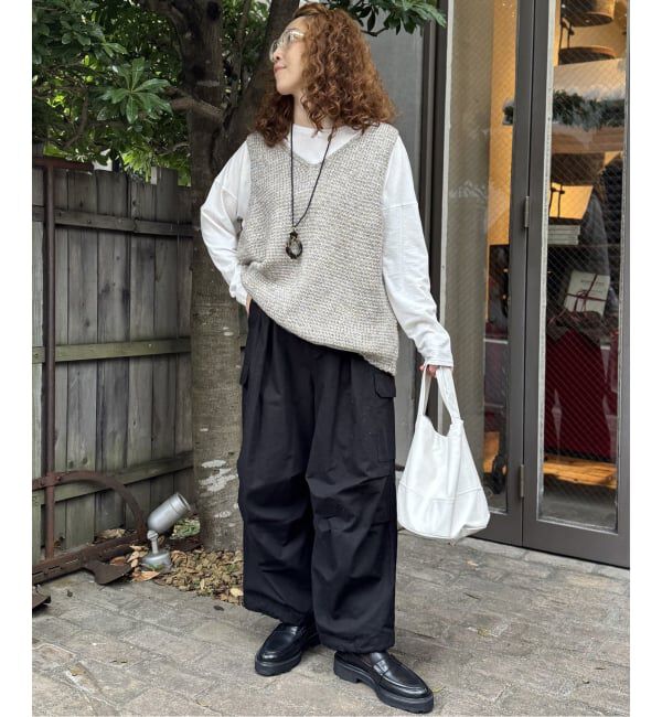 journal standard luxe「ラメMIXメッシュベスト」|ベスト・ジレ|