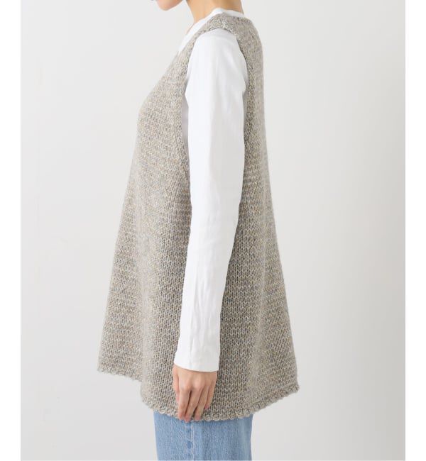 journal standard luxe「ラメMIXメッシュベスト」|ベスト・ジレ|