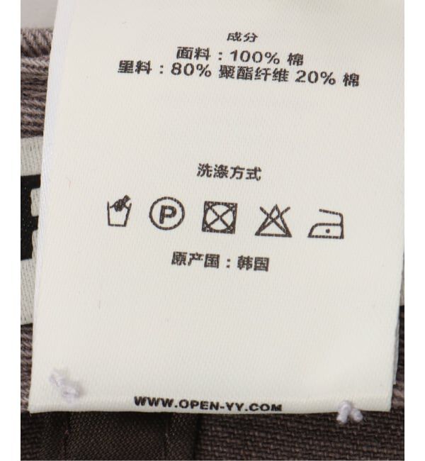 Oriens JOURNAL STANDARD「【OPEN YY / オープンワイワイ】Woven YY GRADIENT BALL CAP」|キャップ・キャスケット|