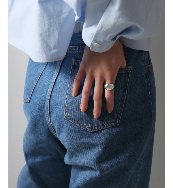 Spick and Span「【SAMH by LILAS】ワイド月甲丸リング SV」|リング|