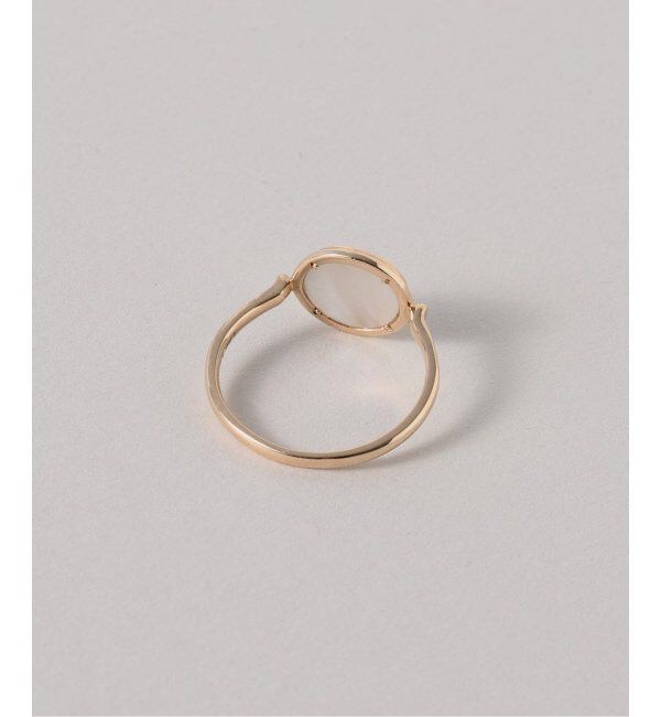 Lilas by Spick&Span「サークルシェルリング K10」|リング|