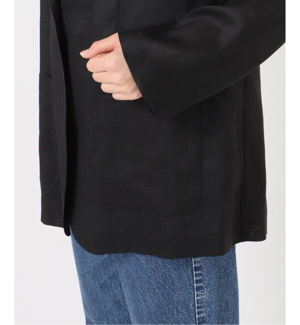 Spick and Span「ラミーミックスシアージャケット」|テーラードジャケット|