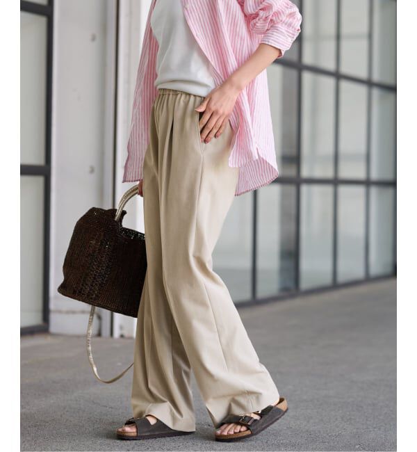 FRAMeWORK「≪追加・洗濯機洗い可能≫ウォッシャブルイージースラックス 2」|スラックス|