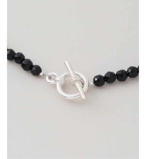 Spick and Span「【SAMH by LILAS】オニキスネックレス SV」|ネックレス|