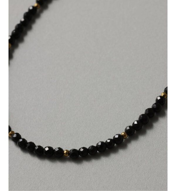 Spick and Span「【SAMH by LILAS】オニキスネックレス SV」|ネックレス|