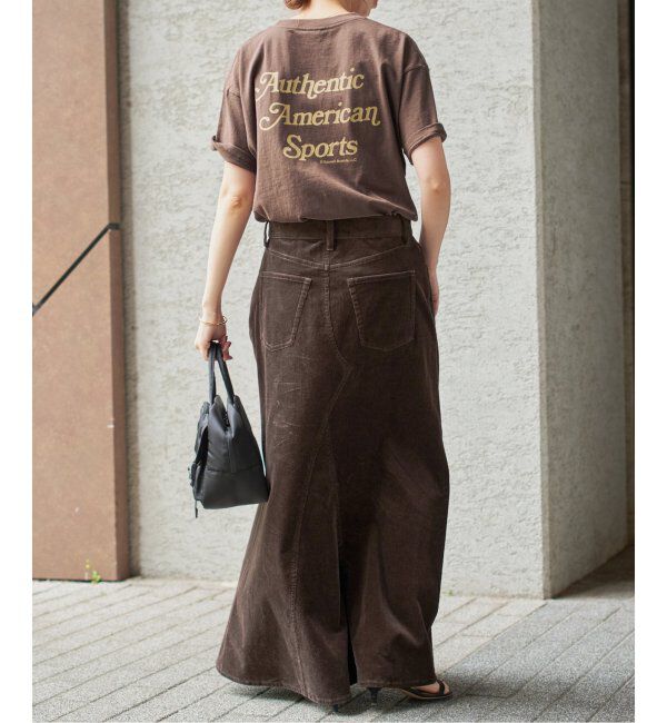 Spick and Span「ストレッチコーデュロイスカート」|スカート|