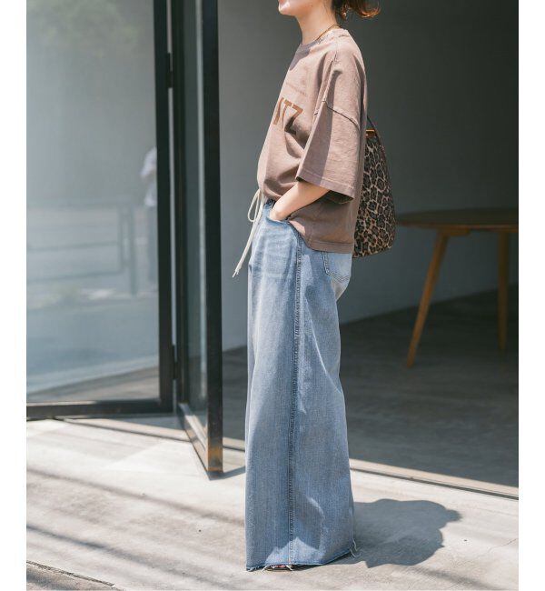 Spick and Span「5 1/2 SOFT DRAWSTRINGDENIM」|デニム|