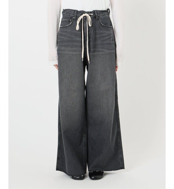 Spick and Span「5 1/2 SOFT DRAWSTRINGDENIM」|デニム|
