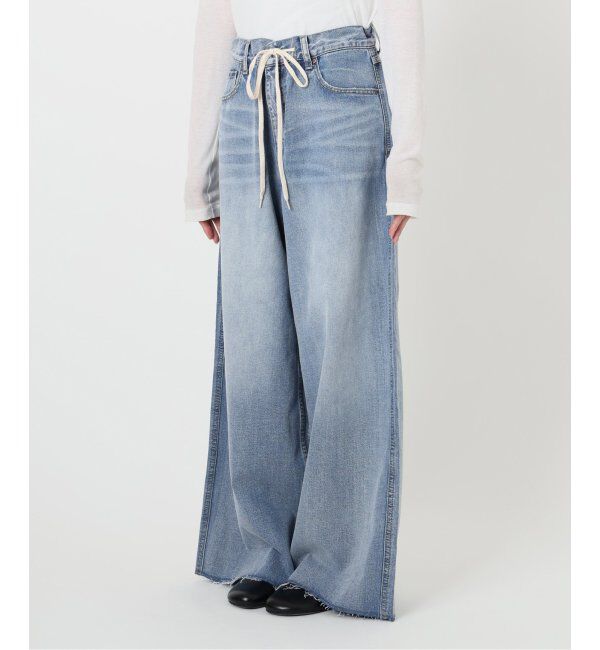 Spick and Span「5 1/2 SOFT DRAWSTRINGDENIM」|デニム|