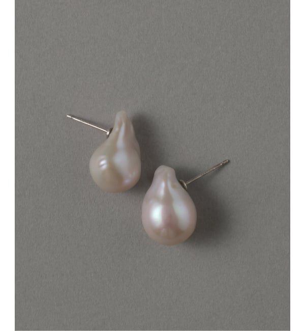 Spick and Span「《WEB限定》【SAMH by LILAS】 オイスターパールピアス SV(両耳)」|ピアス|