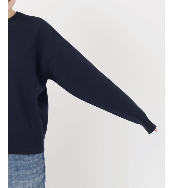 Spick and Span「《WEB限定》2WAYスナップボタンロゴニット」|カーディガン|