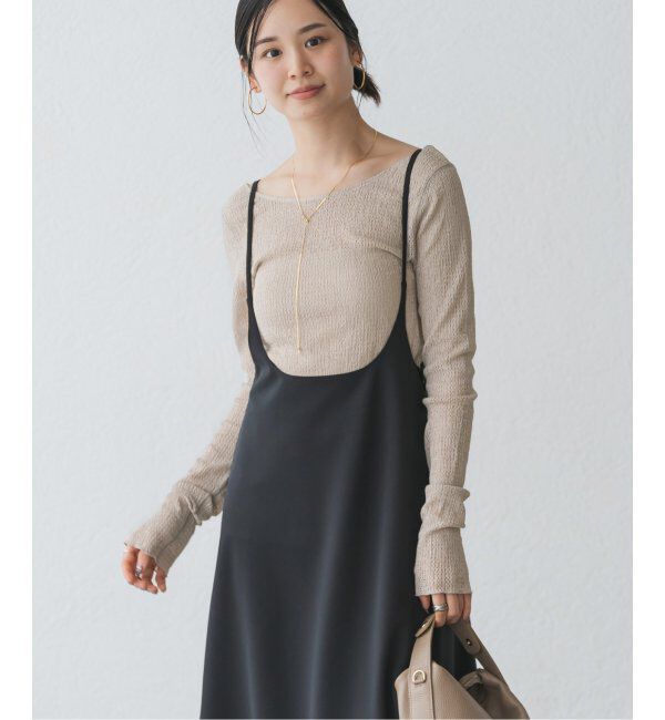 NOBLE「チャームシアーレースプルオーバー」|Tシャツ・カットソー|