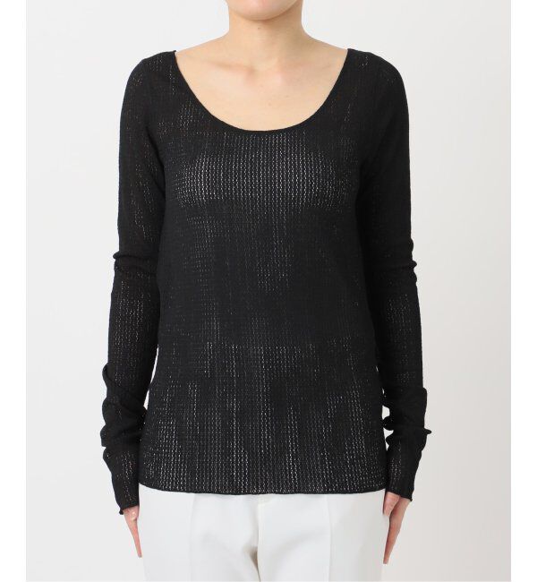 NOBLE「チャームシアーレースプルオーバー」|Tシャツ・カットソー|