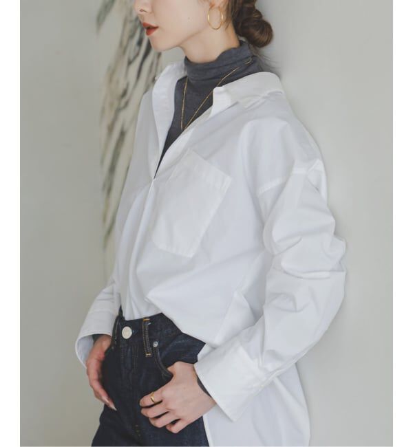 NOBLE「イージーケアコットンスキッパーシャツ」|シャツ・ブラウス|