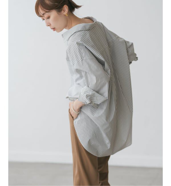 NOBLE「イージーケアコットンスキッパーシャツ」|シャツ・ブラウス|