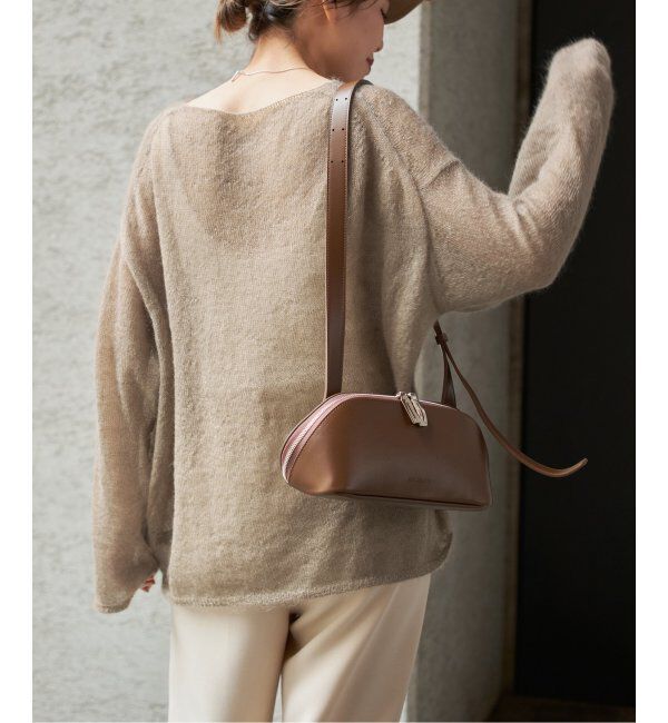 Spick and Span「《追加》ルーズモヘヤミックスボートネックニット」|ニット・セーター|