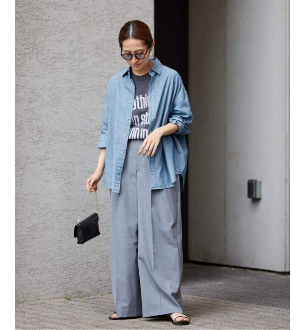 FRAMeWORK「≪追加≫ダンガリーシャツ」|シャツ・ブラウス|