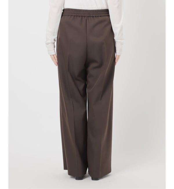 Spick and Span「《手洗い可》P/Wイージースラックスパンツ」|スラックス|