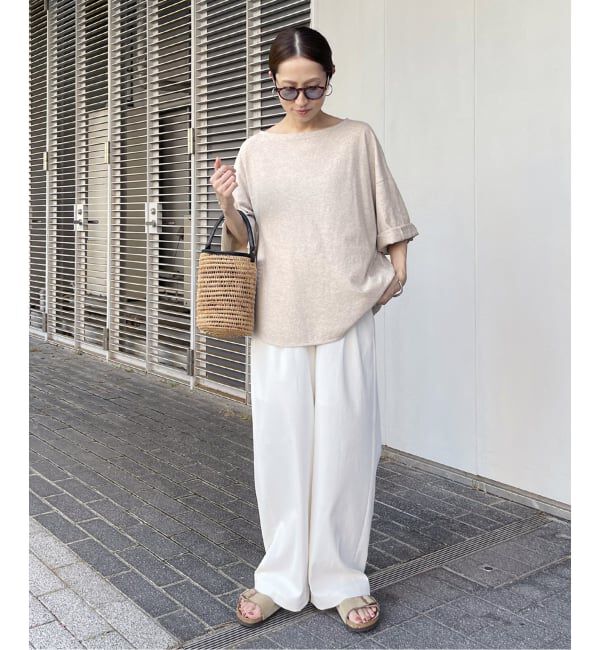 FRAMeWORK「トップニュアンスTee」|Tシャツ・カットソー|