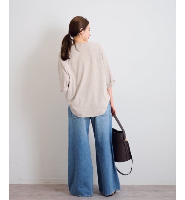 FRAMeWORK「トップニュアンスTee」|Tシャツ・カットソー|