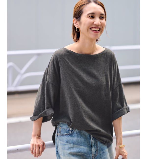 FRAMeWORK「トップニュアンスTee」|Tシャツ・カットソー|