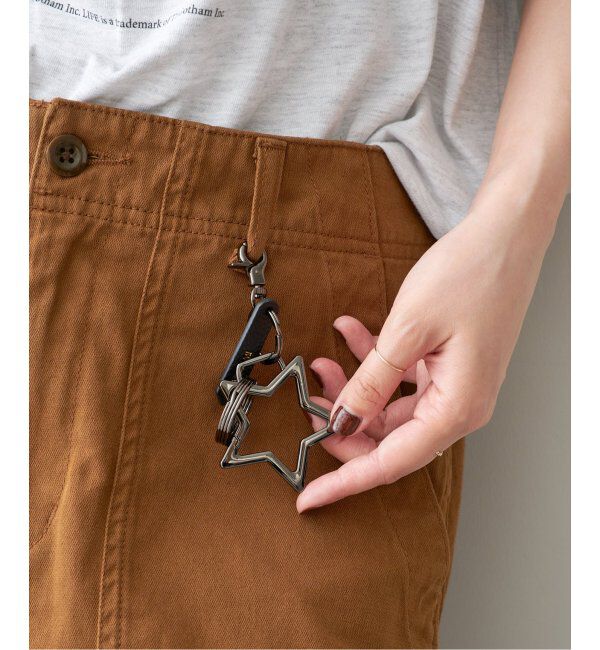 Spick and Span「《追加》HASHIBAMI / ハシバミ カラビナキーリング スター」|キーケース|