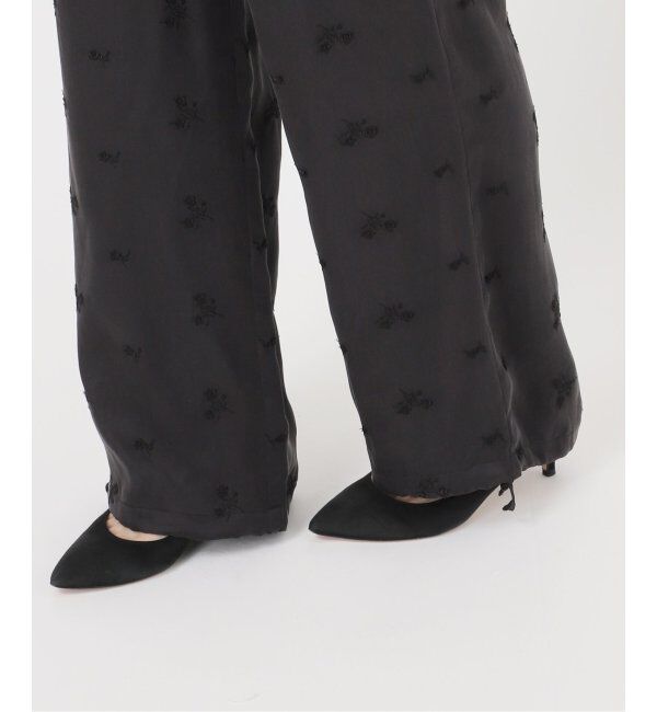 Spick and Span「TICCA / ティッカ フラワーエンブロイダリーパンツ」|その他|