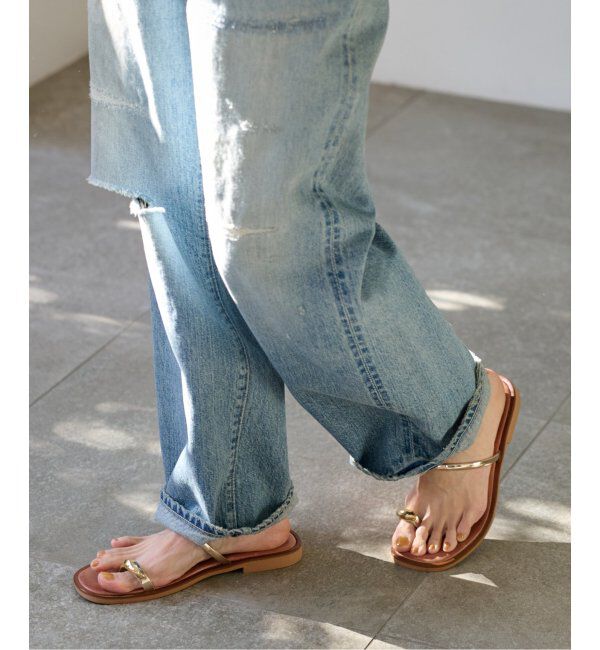 FRAMeWORK「≪追加≫NICOLAS LAINAS/ニコラスライナス メタルポイントサンダル3」|サンダル|