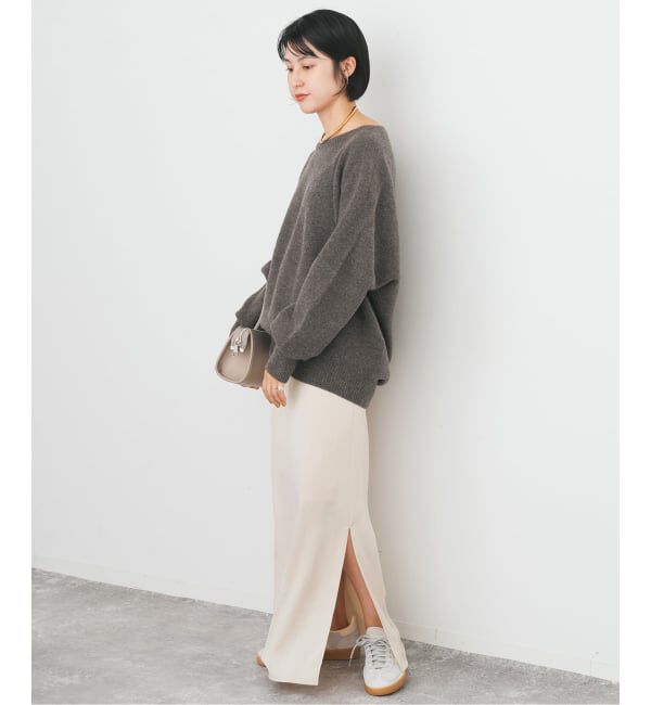 Spick and Span「《追加》サテンイージースカート」|スカート|