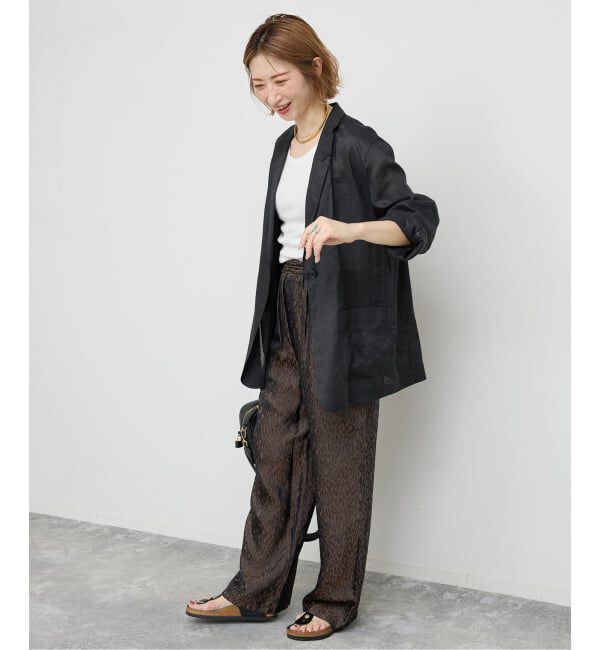 Spick and Span「《追加》ラミーミックスシアージャケット」|テーラードジャケット|