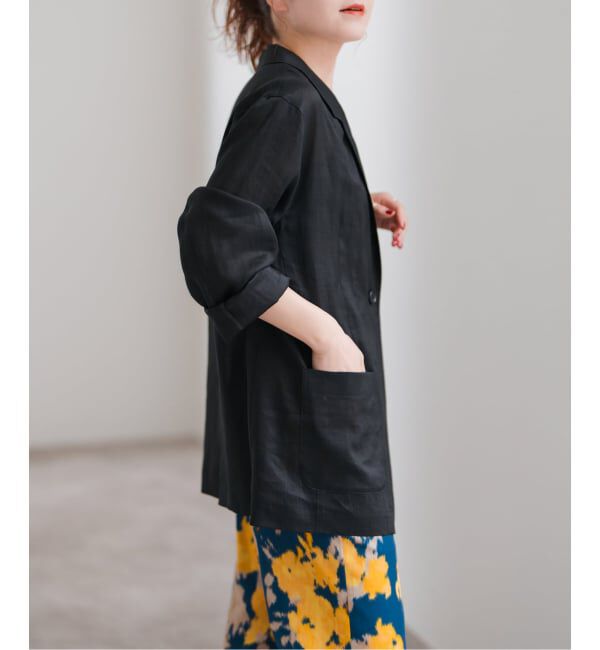 Spick and Span「《追加》ラミーミックスシアージャケット」|テーラードジャケット|