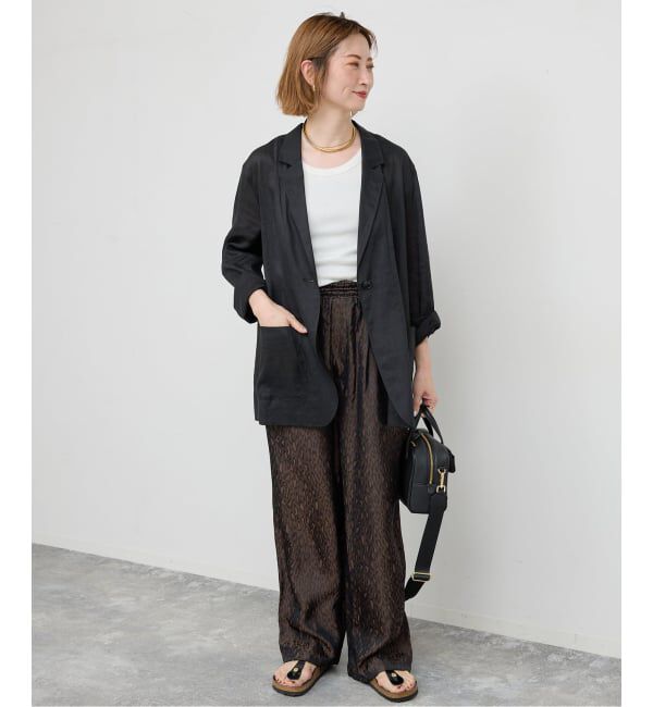 Spick and Span「《追加》ラミーミックスシアージャケット」|テーラードジャケット|