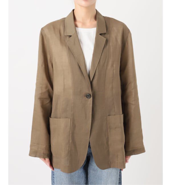 Spick and Span「《追加》ラミーミックスシアージャケット」|テーラードジャケット|