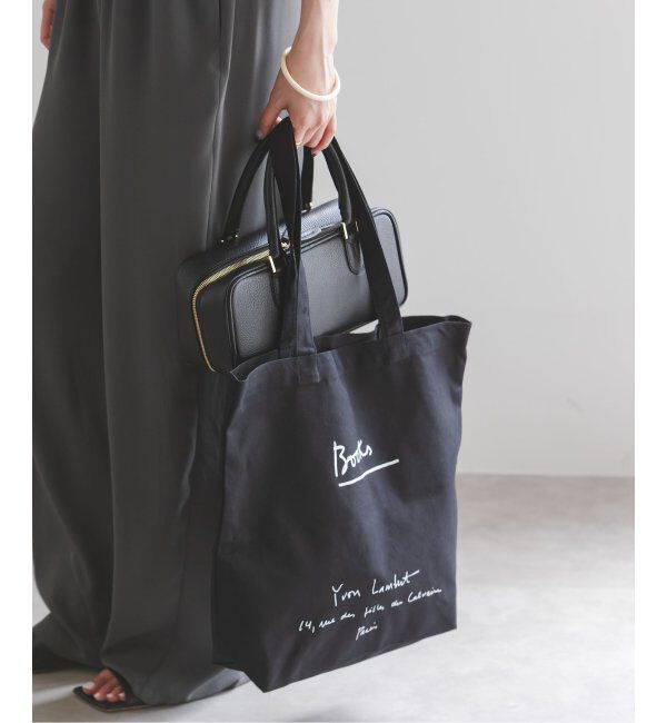 NOBLE「Yvonlambert/イヴォン・ランベール Tote BAG」|トートバッグ|ブラック